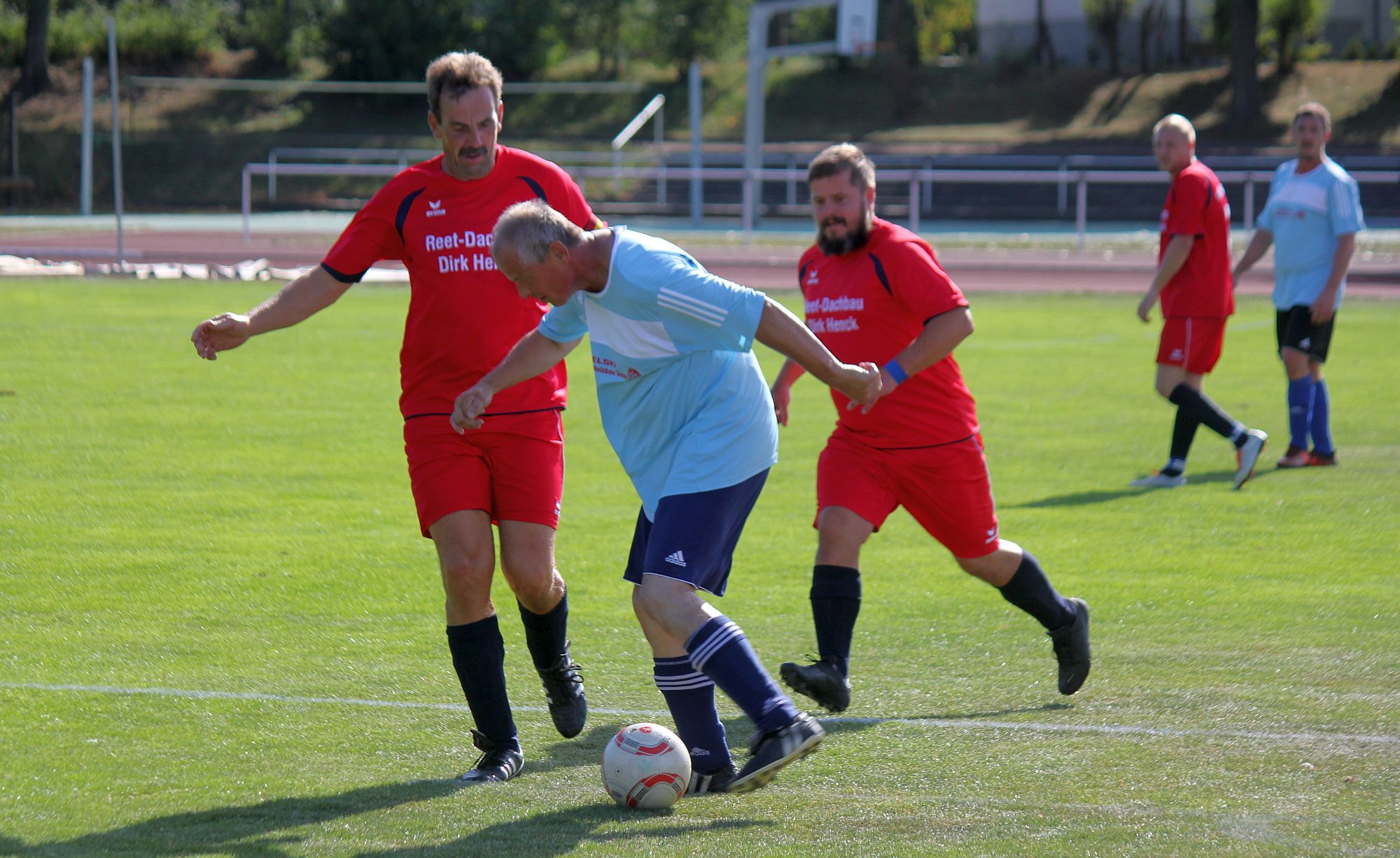 Ü35-Team übernimmt nach 7:1-Heimsieg die Tabellenführung