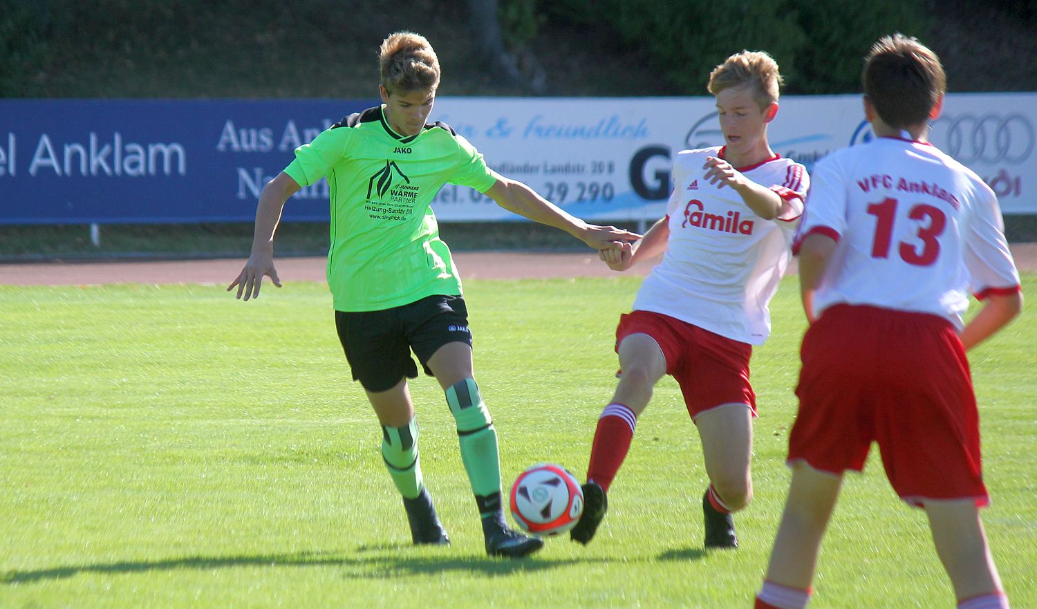 C1-Junioren schließen die Landesliga-Saison mit Derbysieg gegen Wolgast ab