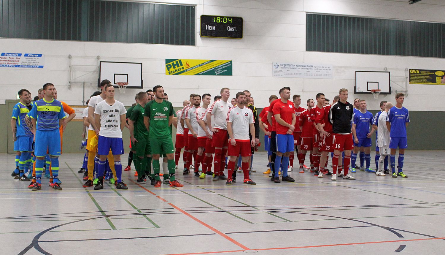 Acht Herren-Teams eröffnen am Freitagabend den GWA-Cup 2019