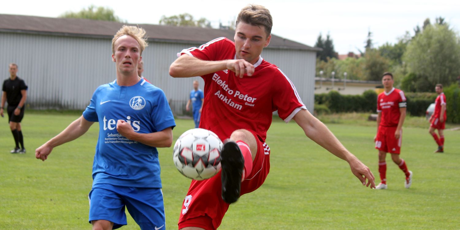 Landesliga-Elf empfängt die SG Karlsburg/Züssow