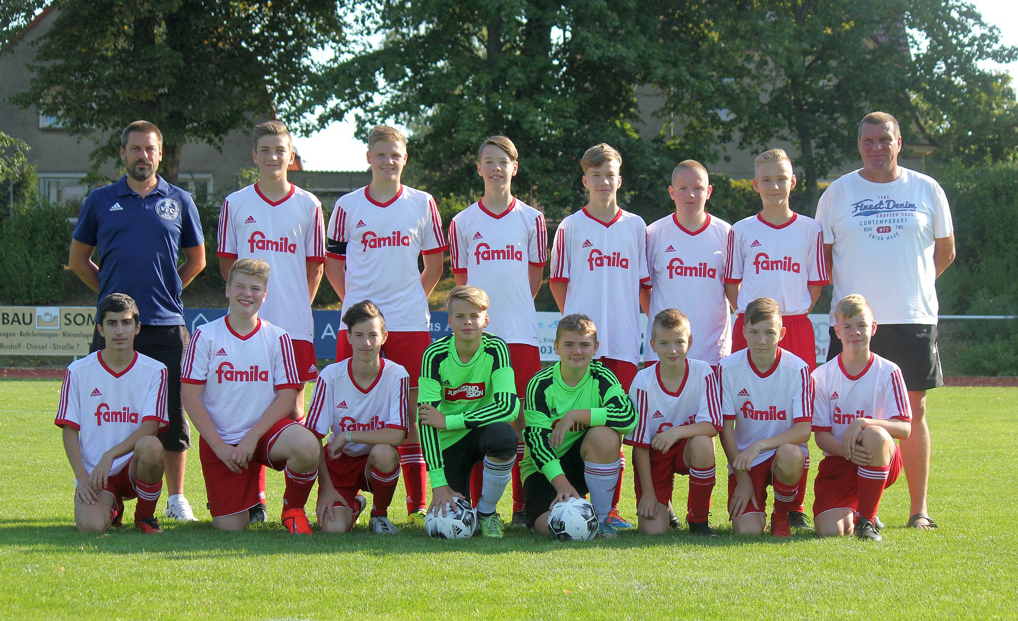 C1-Junioren feiern 9:1-Heimsieg gegen Pasewalk