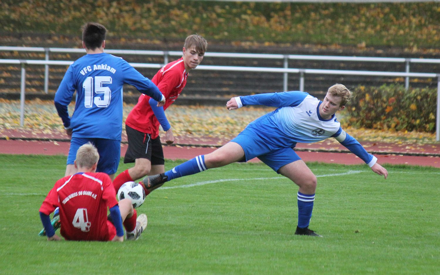 Landesliga: B-Junioren behaupten die Tabellenführung