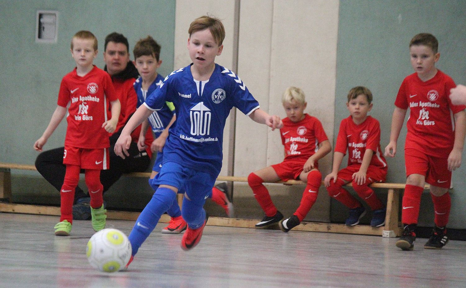 Futsal-Meisterschaft: F-Junioren beenden Vorrunden-Turnier in Loitz auf dem Bronzerang