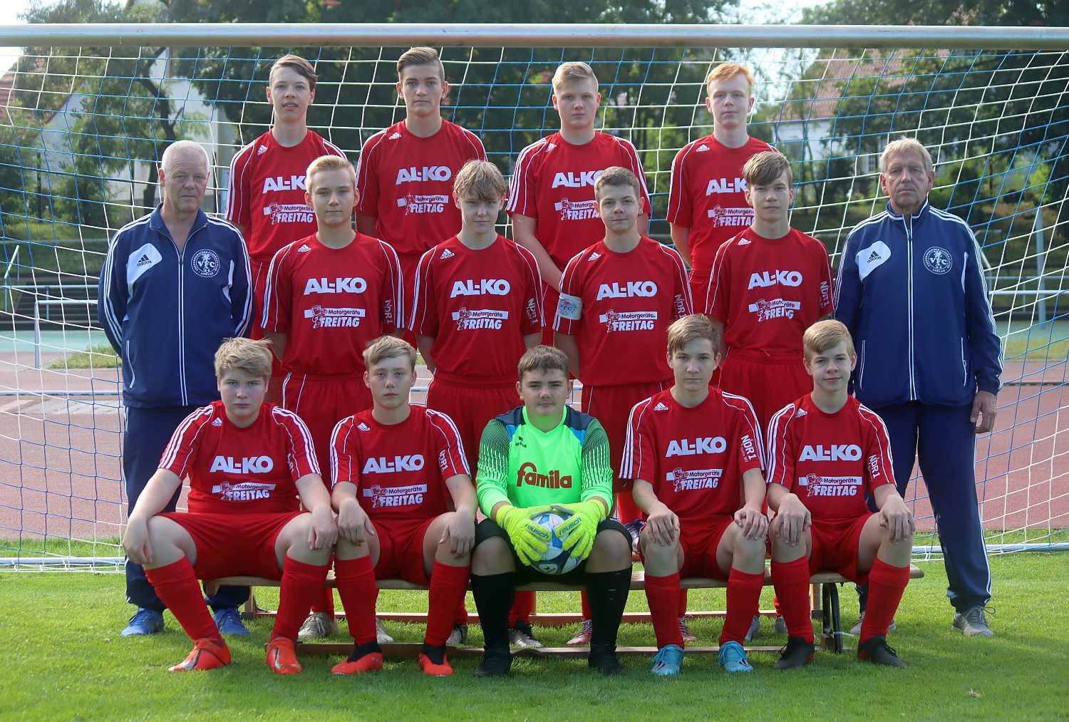 Unsere B-Junioren mischen in der Landesliga ganz oben mit