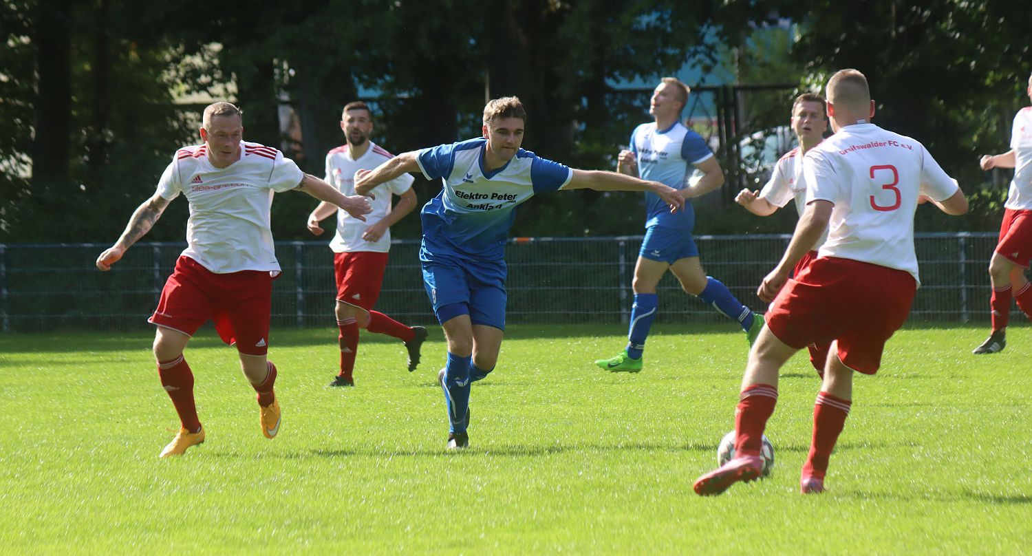 Landesliga-Elf kommt in Greifswald unter die Räder