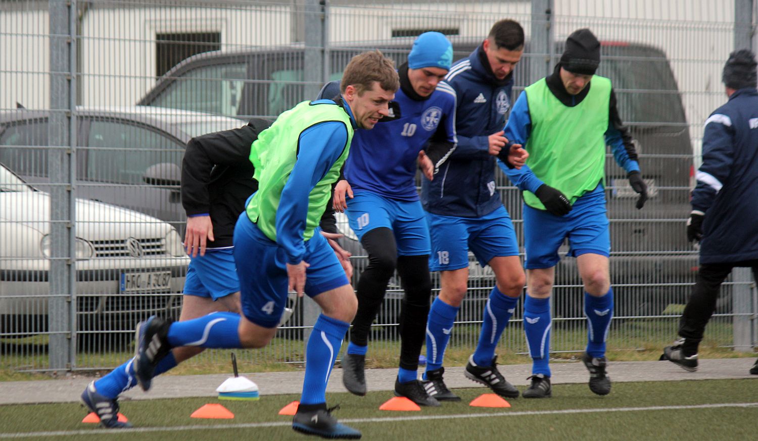 Landesliga-Fußballer nehmen an Lauf-Challenge teil