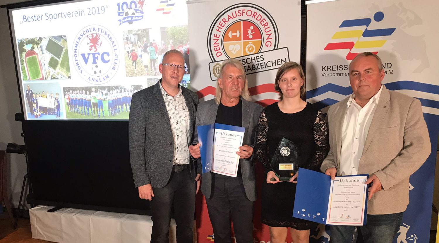 Auszeichnung: Unser Club ist der „Beste Sportverein des Jahres 2019“