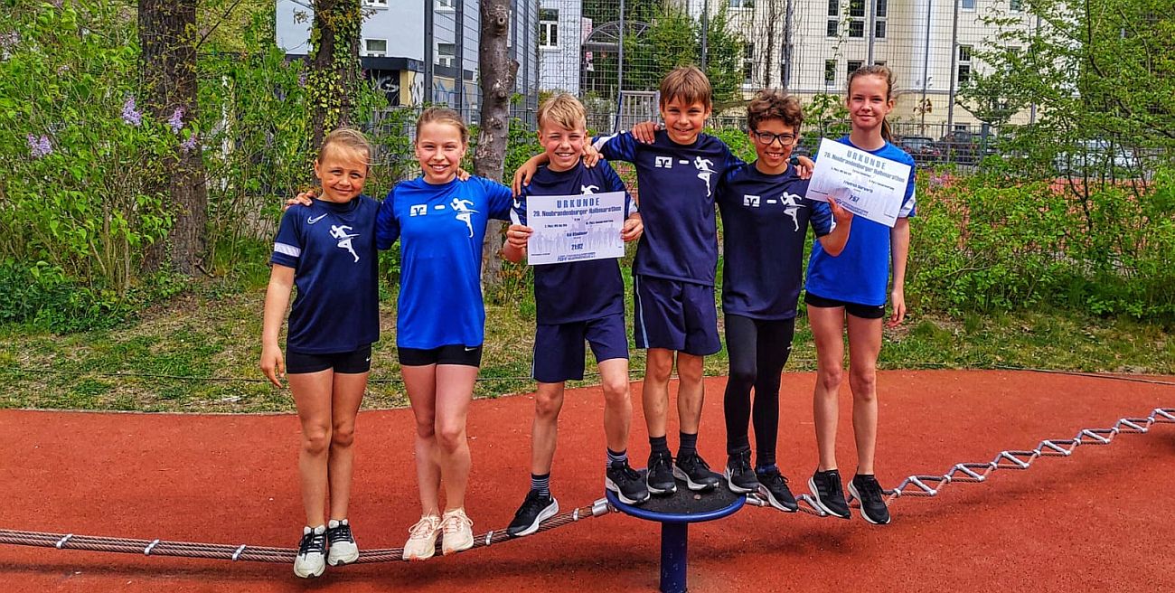 Leichtathletik-Talente überzeugen im Neubrandenburger Kulturpark