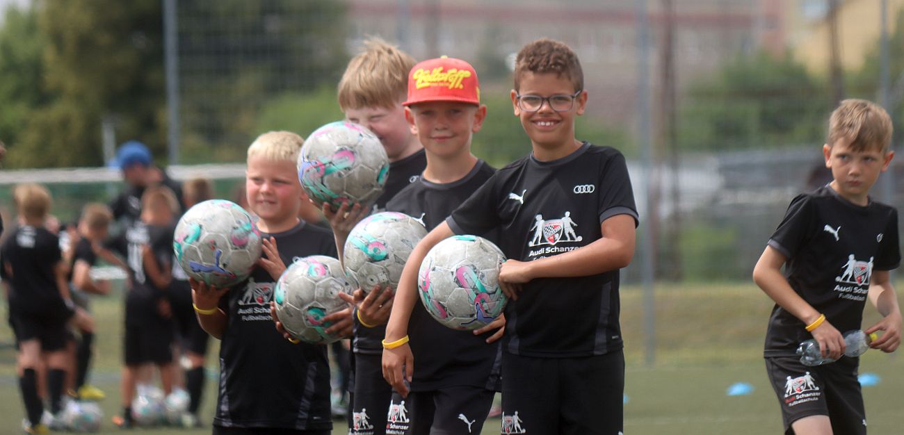 Sommercamp: Fünf Tage lang Fußball-Begeisterung pur