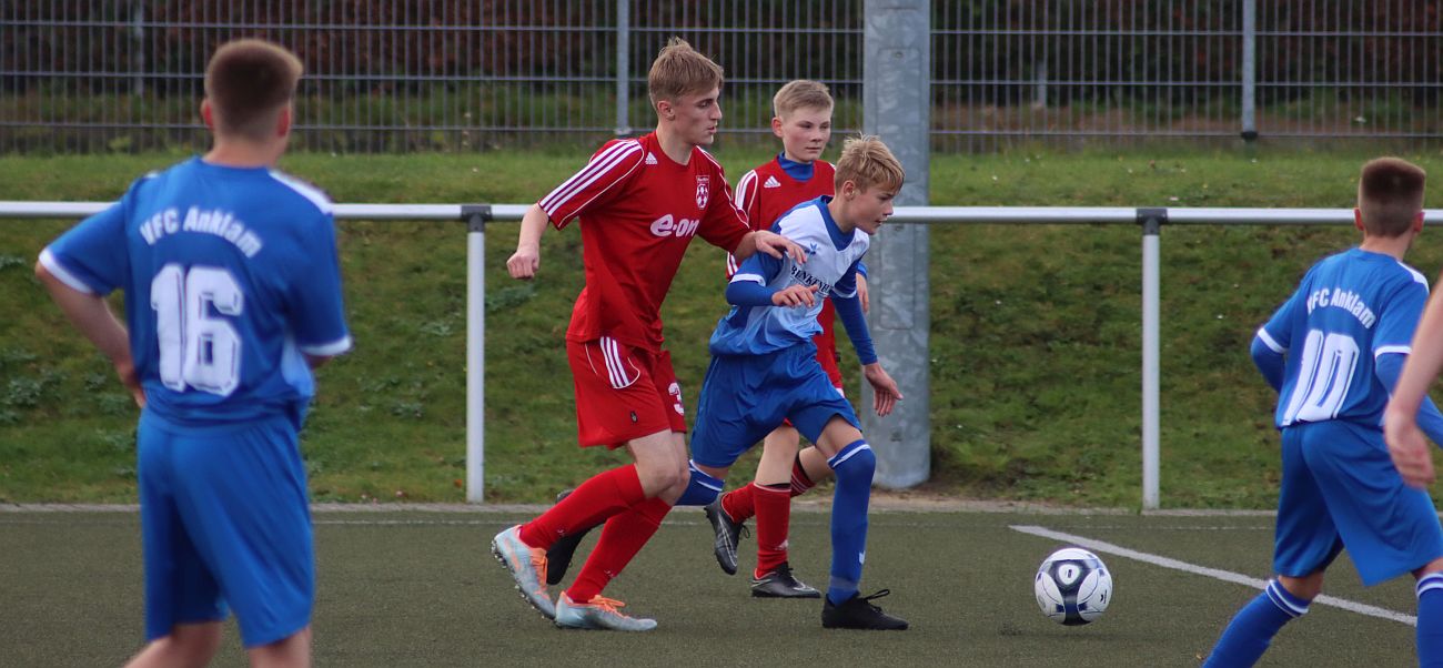 C1-Junioren haben gegen Kandelin das Nachsehen