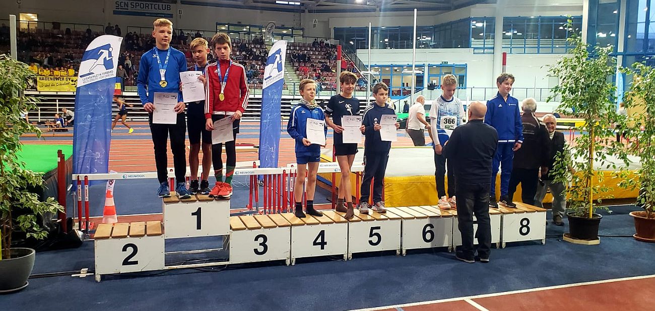 Leichtathleten überzeugen bei Hallen-Titelkämpfen in Neubrandenburg