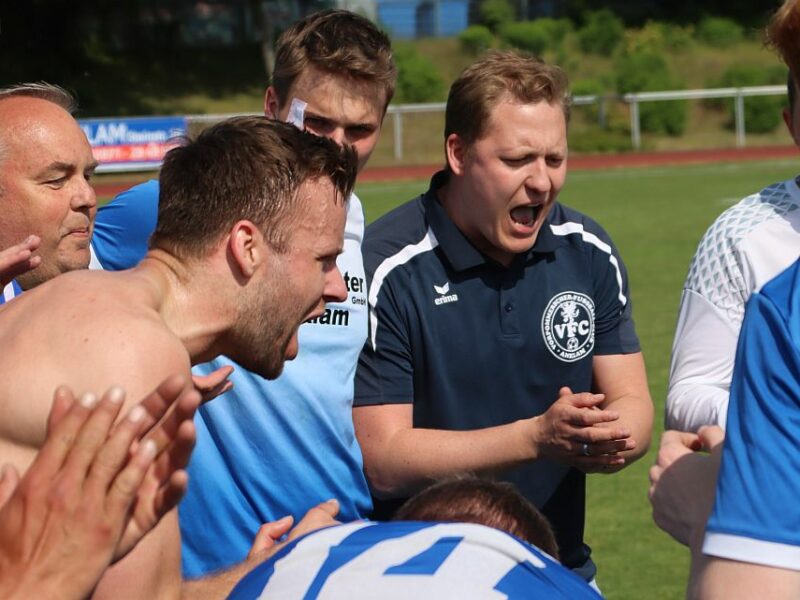 Landesliga-Team erkämpft gegen den Tabellenzweiten einen Punkt