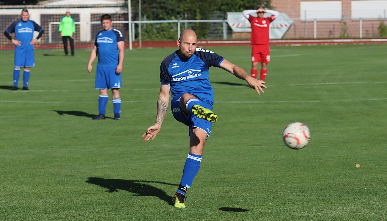 Ü35-Team kassiert gegen Ueckermünde kurz vor Schluss das 1:2