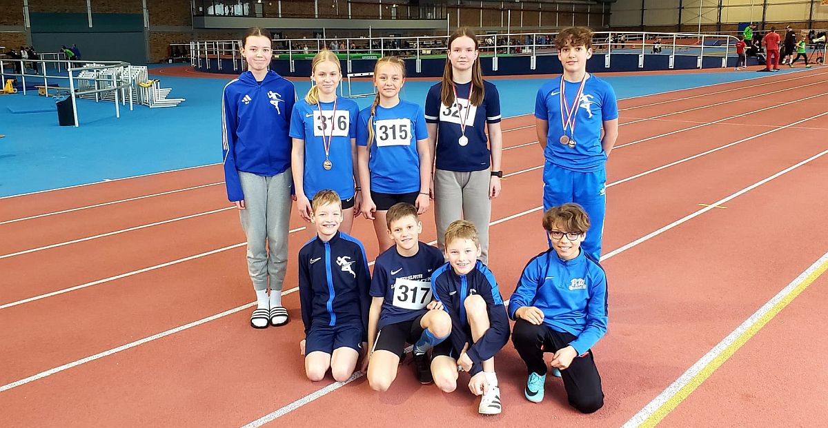 Leichtathleten überzeugen beim Weißenseer Hallensportfest