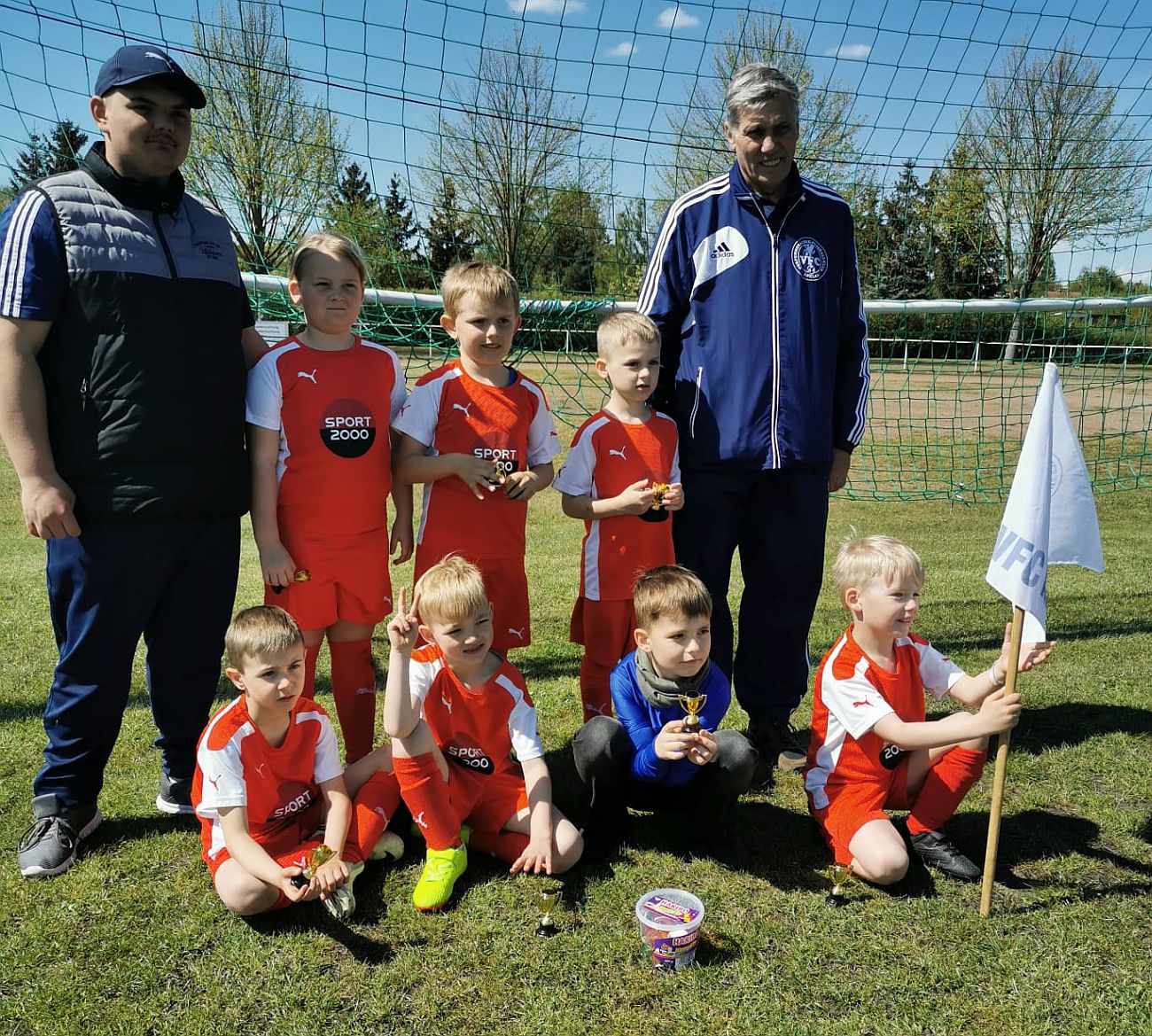 Bambini-Team wird in Ferdinandshof Dritter