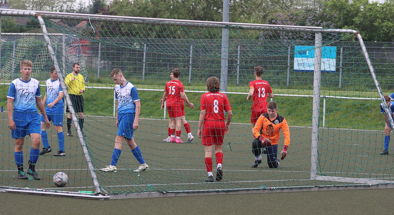 B-Junioren verlieren gegen Spitzenreiter Neustrelitz