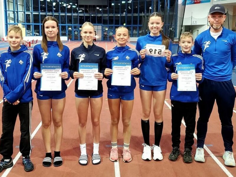 Herausragende Ergebnisse unserer Leichtathleten zum Jahresabschluss