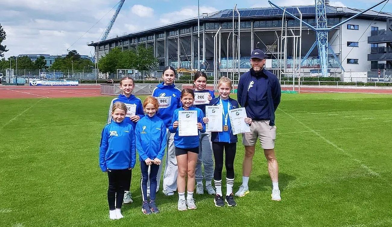 Unsere Leichtathleten überzeugen auf ganzer Linie