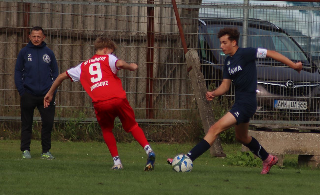 Torreiches Remis im Testspiel unserer C2-Jugend