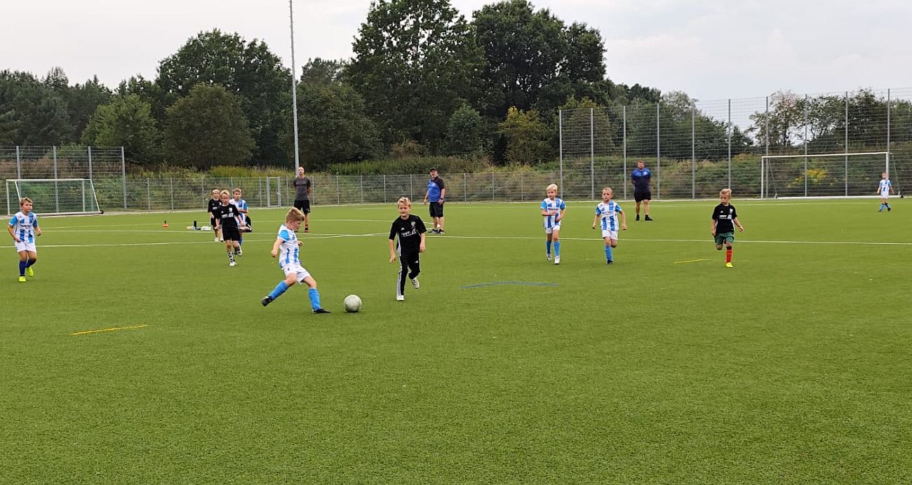 F-Jugend startet mit engagiertem Testspiel in die neue Saison