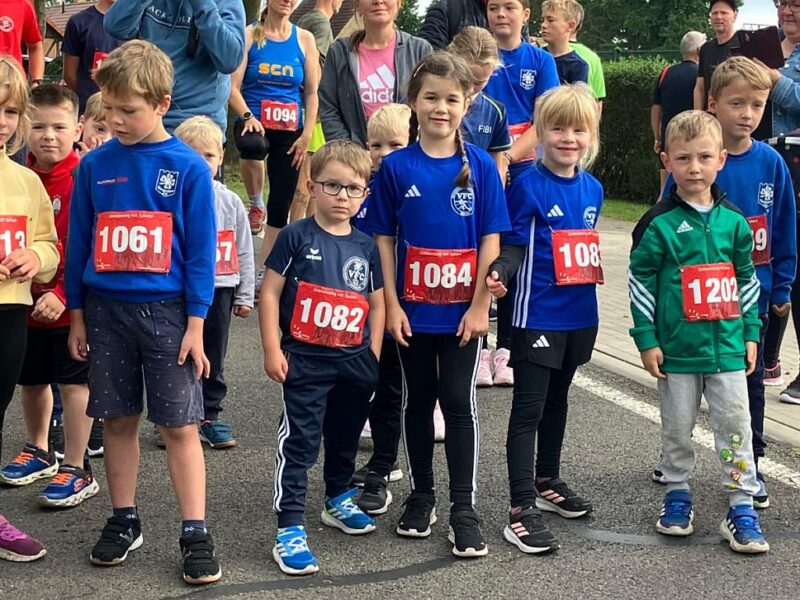 Leichtathletik-Kindergruppe erfolgreich beim Liepgartenlauf