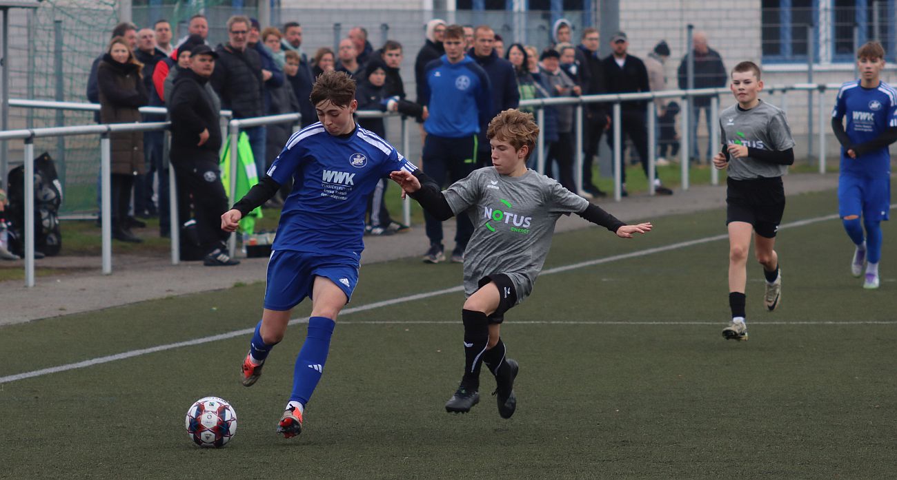 C1-Jugend belohnt sich mit 2:1-Heimsieg gegen Neustrelitz