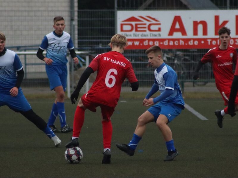 B-Junioren beenden die Hinrunde mit glanzlosem 2:0-Erfolg