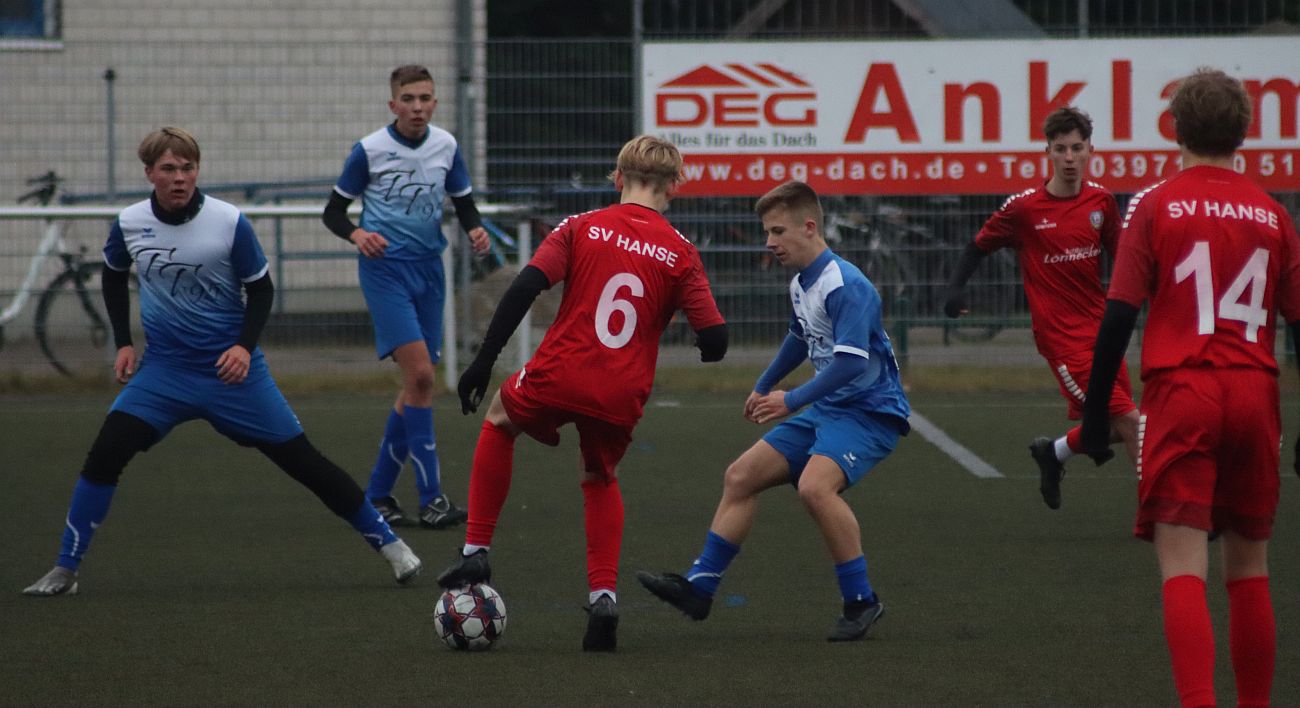 B-Junioren beenden die Hinrunde mit glanzlosem 2:0-Erfolg