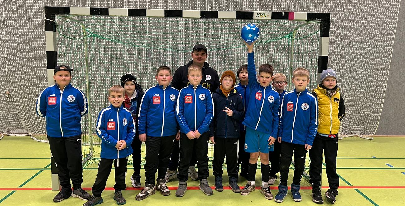 E2-Junioren hinterlassen unterm Hallendach einen positiven Eindruck