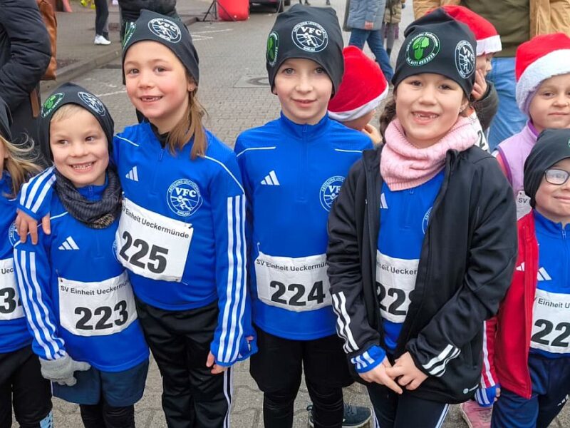 Talente glänzen beim Weihnachtslauf in Ueckermünde Talente glänzen beim Weihnachtslauf in Ueckermünde