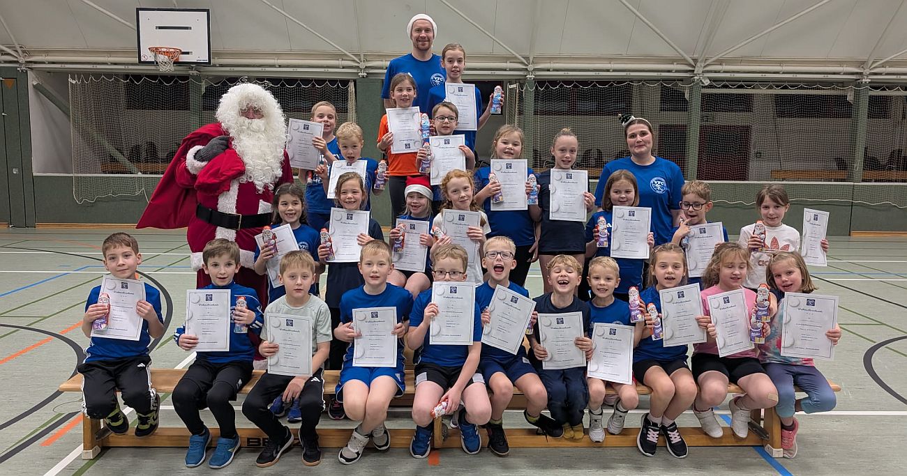 Leichtathletik-Kindergruppe: Mit Sport und Spaß in die Weihnachtspause
