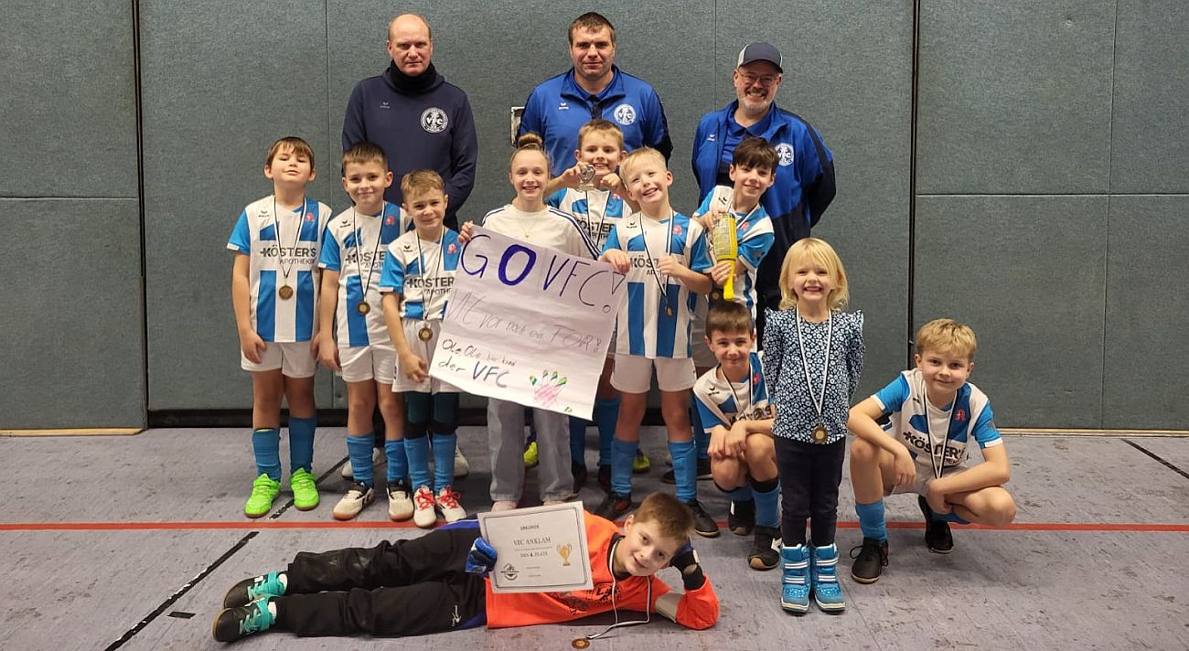 F-Junioren belegen in Ahlbeck den sechsten Platz