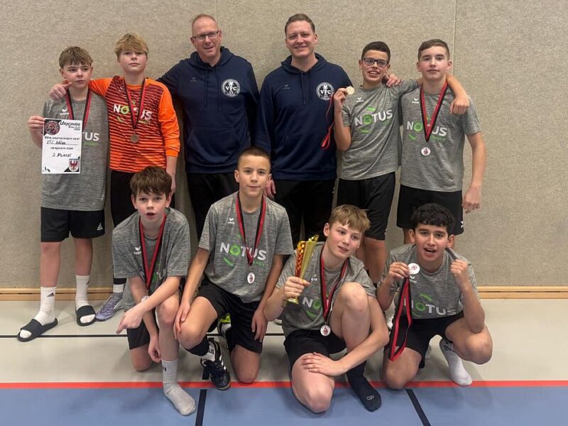 Starker Auftritt der D1: Platz drei beim Burg-Cup