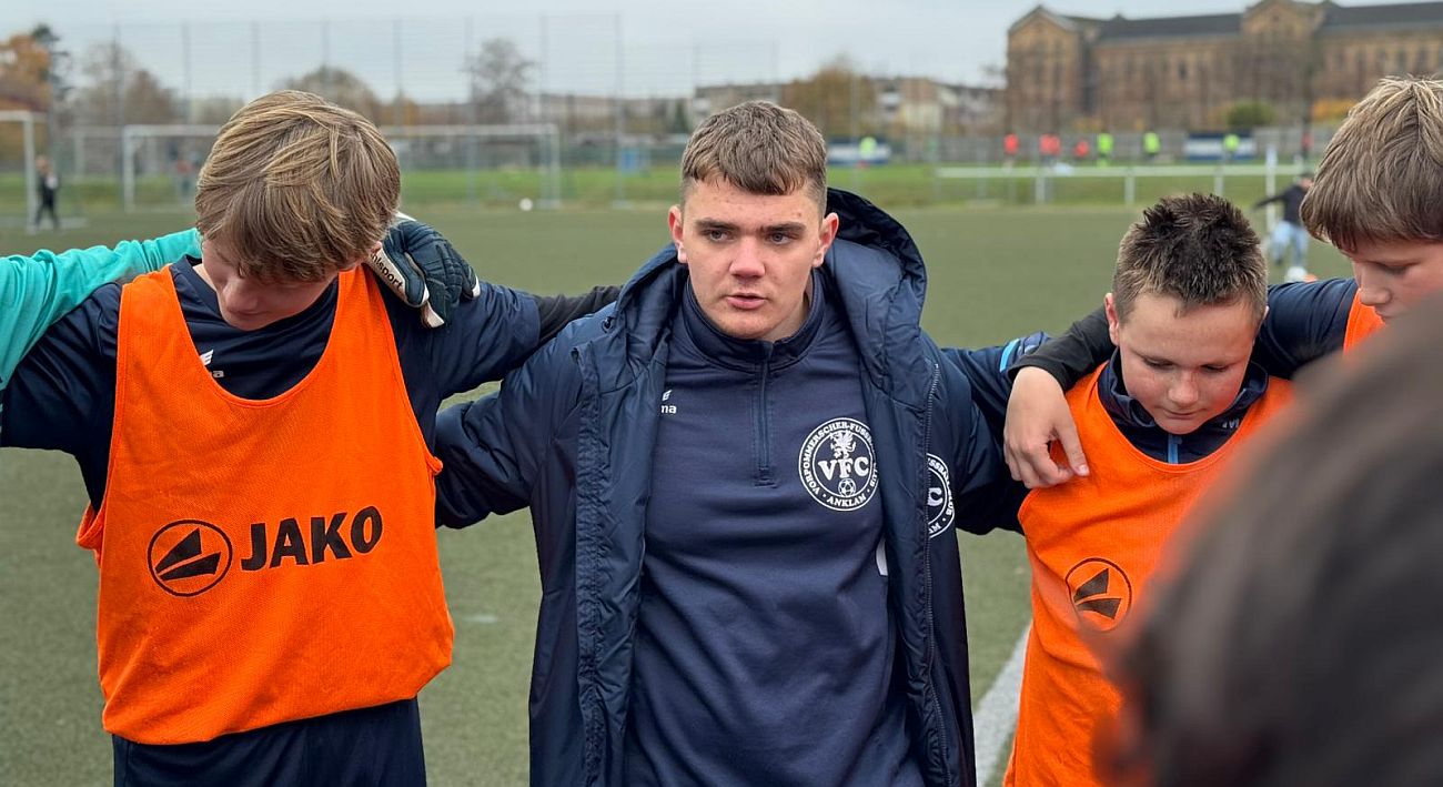 C2-Junioren bejubeln Last-Minute-Sieg gegen Löcknitz