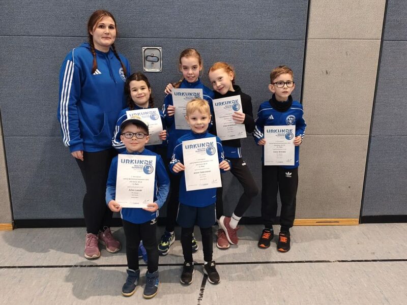 Leichtathletik-Kindergruppe überzeugt in Neubrandenburg und Greifswald Leichtathletik-Kindergruppe überzeugt in Neubrandenburg und Greifswald