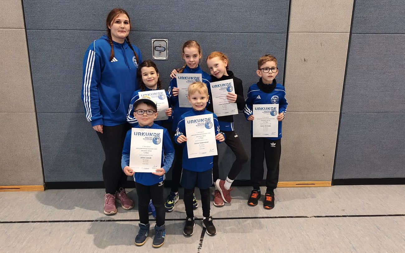 Leichtathletik-Kindergruppe überzeugt in Neubrandenburg und Greifswald