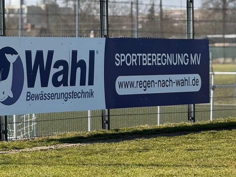 Neuer Werbepartner im Werner-Seelenbinder-Stadion Neuer Werbepartner im Werner-Seelenbinder-Stadion