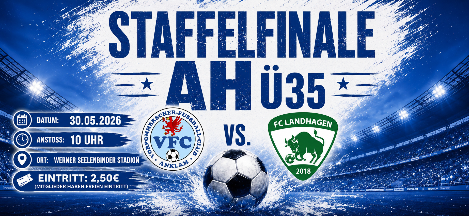 Ü35-Elf spielt am Sonntag gegen Landhagen um den Kreismeistertitel