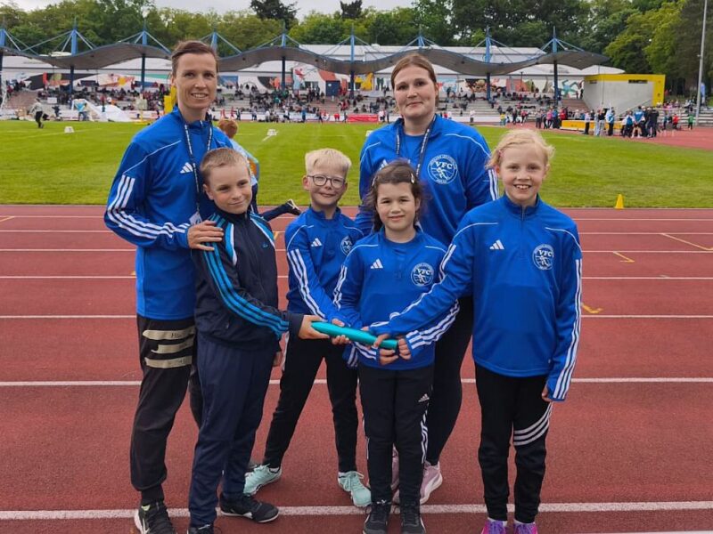Premiere geglückt: Leichtathletik-Kindergruppe überzeugt beim Ostseepokal Premiere geglückt: Leichtathletik-Kindergruppe überzeugt beim Ostseepokal