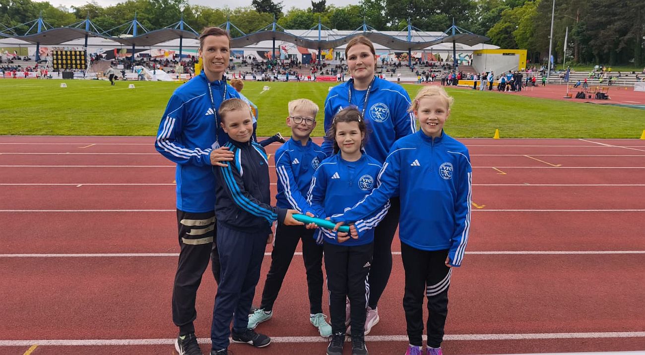 Premiere geglückt: Leichtathletik-Kindergruppe überzeugt beim Ostseepokal