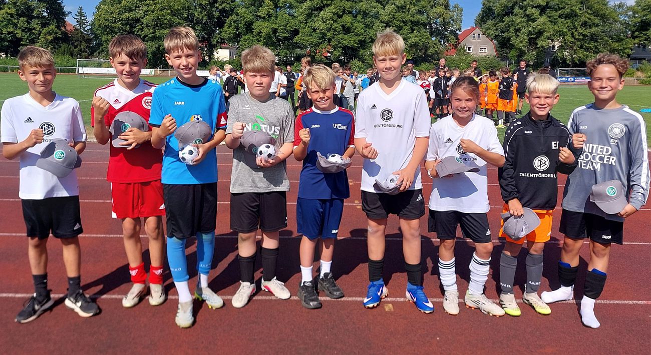 115 Tore beim Leistungsvergleich der DFB-Stützpunkte in Anklam