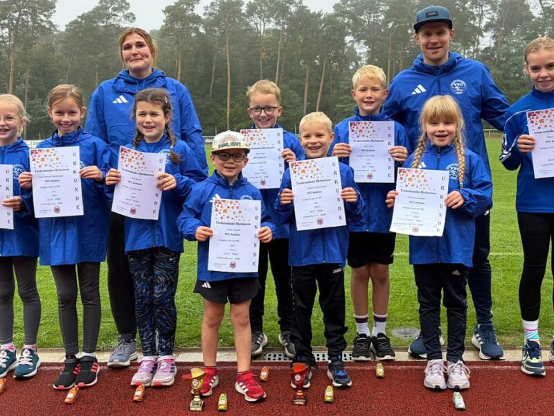 Leichtathletik-Nachwuchs überzeugt beim Ueckermünder Crosslauf Leichtathletik-Nachwuchs überzeugt beim Ueckermünder Crosslauf
