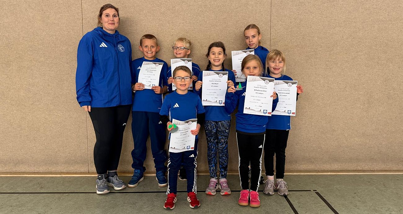 Leichtathleten überzeugen beim Karpiner Herbstcross